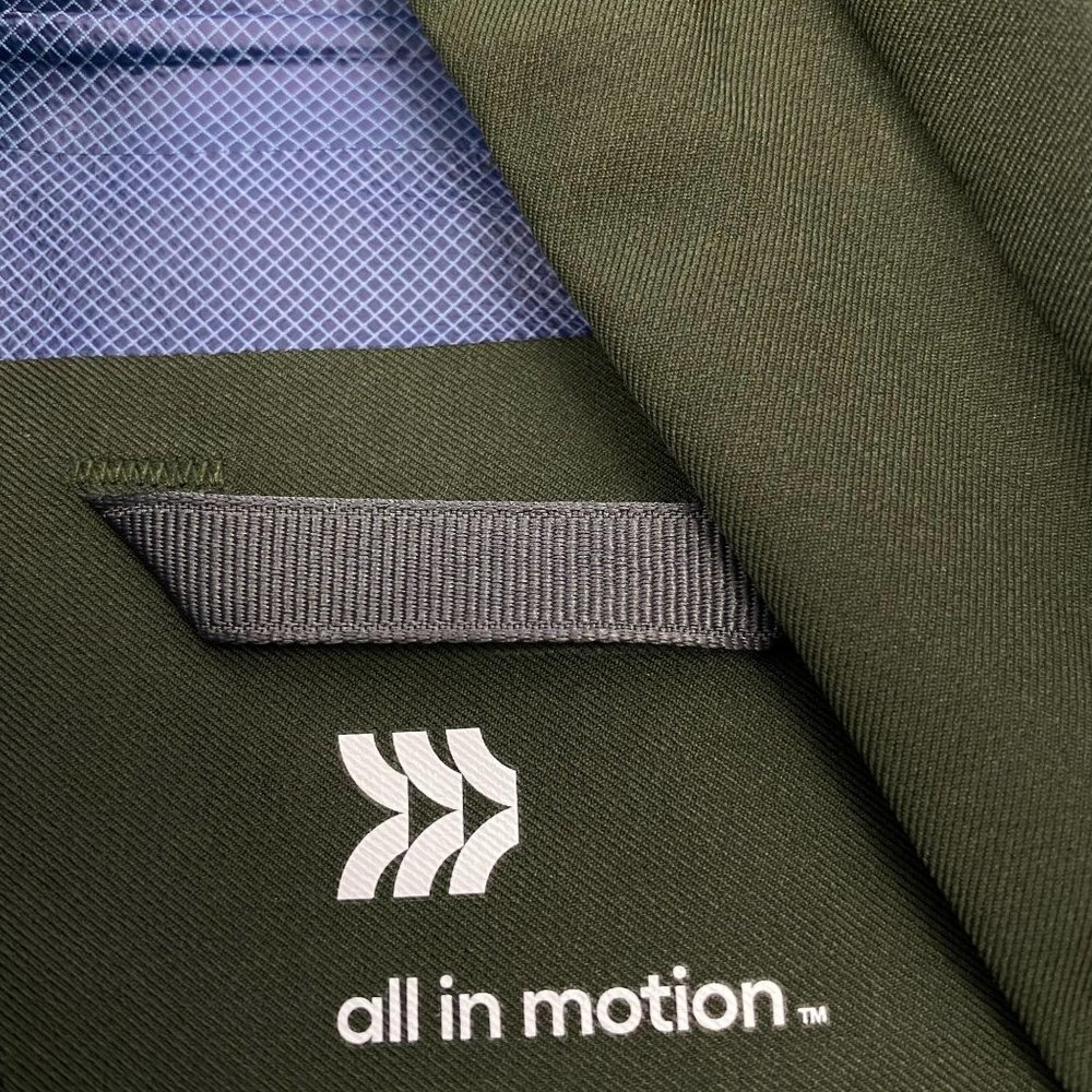 All in Motion Waterproof Rain Jacket Hooded Green Men's Small or XXL - Picture 11 of 11